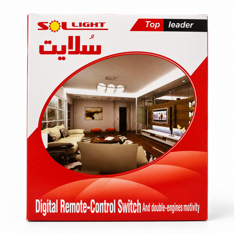 ریموت کنترل روشنایی 4 کانال سلایت